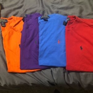 4 Boys Ralph Lauren Polo T-shirt’s